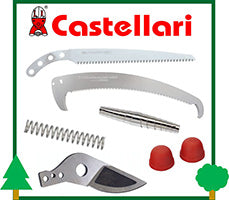 Manico Molla Gommino Lama Forbice Segaccio Seghetto Troncarami Potatura Castellari ricambi LCVERDE.com