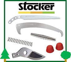 Manico Molla Gommino Lama Forbice Segaccio Seghetto Troncarami Potatura STOCKER ricambio LCVERDE.com