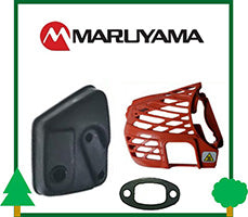 Marmitta Coperchio Guarnizione Motosega Maruyama ricambi LCVERDE.com