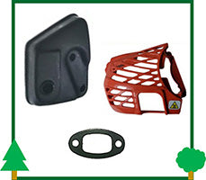 Marmitta Coperchio Guarnizione Motosega Active Ibea OleoMac Efco Shindaiwa Echo Stihl Maruyama Makita Dolmar GKZ K-Japan ricambi LCVERDE.com