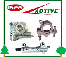 Pompa Olio Motosega Active Ibea ricambi LCVERDE.com spare parts