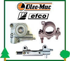 Pompa Olio Motosega OleoMac Efco ricambi LCVERDE.com spare parts