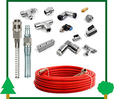 Raccordo Raccordi Tubo Pneumatico Aria Compressa ricambi LCVERDE.com