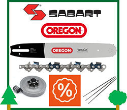 Ricambi Stock Usati in Offerta per Motosega Sabart Oregon Barra Spranga Pignone Campana Lima Tonda Affilatura LCVERDE.com