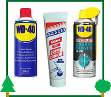 Sbloccante Lubrificante Antiruggine Detergente Idrorepellente Anticorrosivo Multiuso Grasso Spray Ingranaggio Tagliasiepe Decespugliatore LCVERDE.com