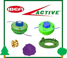 Testina Filo Boccola Nottolino Coperchio Pomolo Pomello Decespugliatore Active Ibea ricambi LCVERDE.com