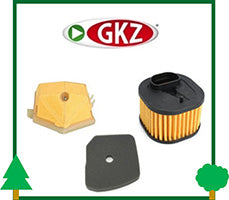 filtro aria spugna feltro carta motosega GKZ ricambi LCVERDE.com