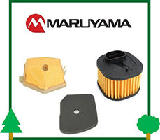 filtro aria carta spugna feltro motosega Maruyama ricambi LCVERDE.com