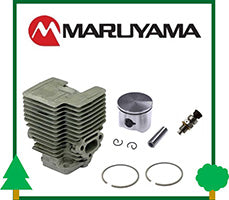 kit cilindro pistone motore motosega Maruyama ricambi LCVERDE.com