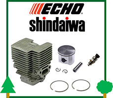 kit cilindro pistone segmenti fascia elastica motore tagliasiepe Echo Shindaiwa ricambi LCVERDE.com