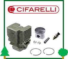 kit cilindro pistone segmenti guarnizione motore soffiatore atomizzare Cifarelli ricambi LCVERDE.com
