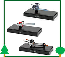 modellini motosega collezione STIHL epoca vintage contra blk bl bbu a gadget idee regalo LCVERDE.com modellismo modellino giocattoli