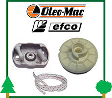 puleggia trascinatore cricchetto corda avviamento decespugliatore OleoMac Efco ricambi LCVERDE.com