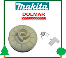 puleggia trascinatore cricchetto avviamento motosega Makita Dolmar ricambi LCVERDE.com