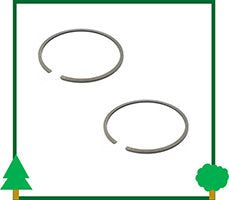 segmenti fascia elastica pistone decespugliatore active ibea oleomac efco ricambi LCVERDE.com