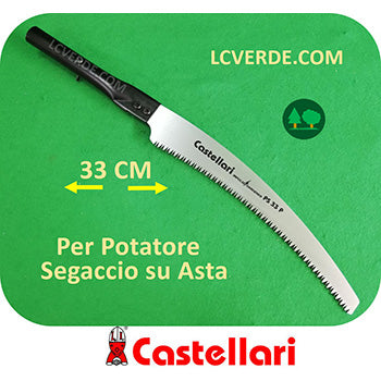 Attacco Lama Potatore Manuale Segaccio Seghetto Asta Telescopica Castellari Potatura Pota ricambi LCVERDE.com PS33P