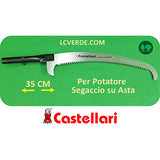 Attacco Lama Potatore Manuale Segaccio Seghetto Asta Telescopica Castellari Potatura Pota ricambio LCVERDE.com PS35P
