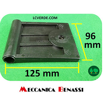 Bandella Placchetta Protezione Anteriore Trincia Semovente Trinciasarmenti Meccanica Benassi TR600 TR800 TR900 ricambi LCVERDE.com