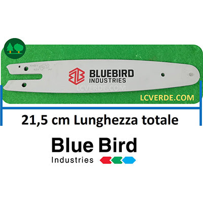 Barra Spranga 7 Pollici Potatore Elettronico Motosega Elettronica Batteria Blue Bird CS22-07 ricambi LCVERDE.com