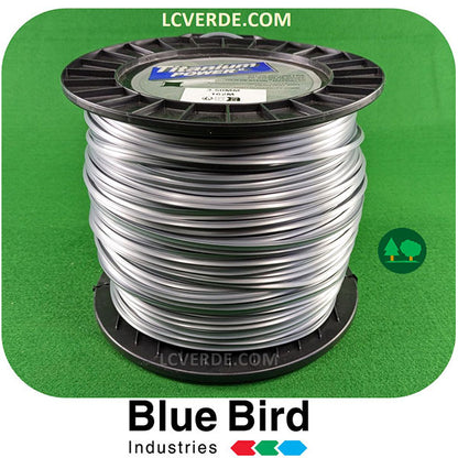 Blue Bird Bobina Filo Titanium Power Testina Decespugliatore Quadro 3.5 mm 162 mt accessori LCVERDE.com sflacio taglio erba Quadrato 548010