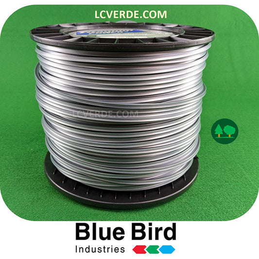 Blue Bird Bobina Filo Titanium Power Testina Decespugliatore Quadro 4 mm 118 mt accessori LCVERDE.com sflacio taglio erba Quadrato 548020