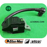 Bobina Accensione Elettronica Corrente Motosega OleoMac GSH40 GSH400 EFCO MTH400 MTH4000 ricambio LCVERDE.com spare part