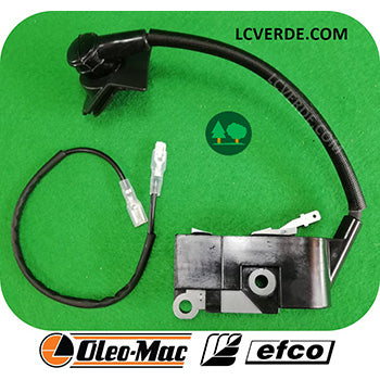 Bobina Accensione Elettronica Corrente Motosega OleoMac GSH510 GSH560 Efco MTH5100 MTH5600 ricambi LCVERDE.com spare part
