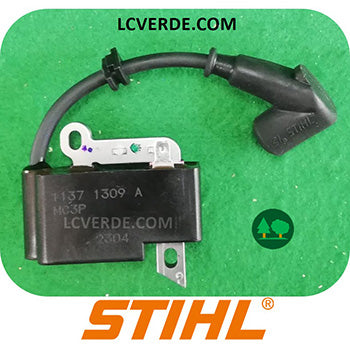 Bobina Accensione Elettronica Corrente Motosega Stihl MS194 ricambio LCVERDE.com 11374001310