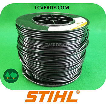 Bobina Filo Testina Decespugliatore Stihl 3,3 mm Tondoi 137 metri accessori LCVERDE.com 00009302287 nero sconto promozione