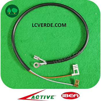 Cablaggio Fili Cavi Cavetti Interruttore Spegnimento Accensione Motosega Active 39.39 40.40 Ibea 3900 4000 ricambi LCVERDE.com 36335