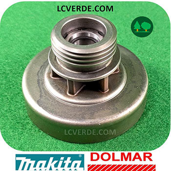 Campana Pignone Rocchetto Vite Senfa Fine Girante Motosega Makita EA3100 EA3110 Dolmar PS310 PS311 ricambio LCVERDE.com 6 denti