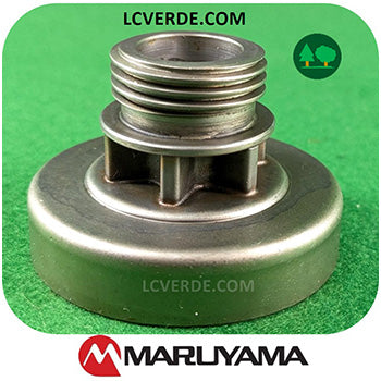 Campana Pignone Rocchetto Ingranaggio Vite Senfa Fine Girante Motosega Maruyama MCV3101 MCV3100 ricambi LCVERDE.com 6 denti
