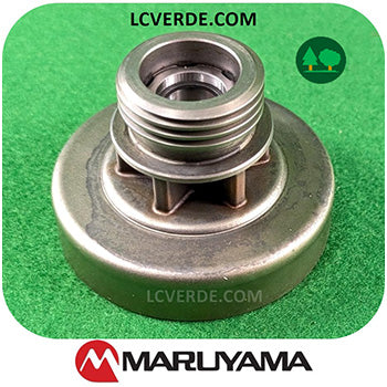 Campana Pignone Rocchetto Ingranaggio Vite Senfa Fine Girante Motosega Maruyama MCV3101 MCV3100 ricambio LCVERDE.com 6 denti 279346
