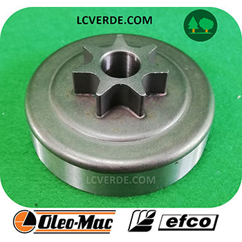 Campana Pignone Rocchetto Motosega OleoMac Efco denit 7 passo 325  ricambi LCVERDE.com 50060033A
