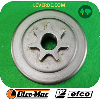 Campana Pignone Rocchetto Motosega OleoMac Efco denit 7 passo 325  ricambio LCVERDE.com 50060033A