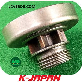 Campana Pignone Rocchetto Ingranaggio Vite Senfa Fine Girante Motosega K Japan KJCV3101 KJCV3100 ricambio LCVERDE.com 6 denti