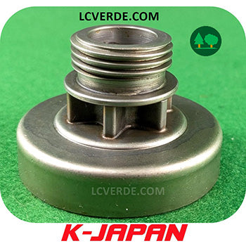 Campana Pignone Rocchetto Ingranaggio Vite Senfa Fine Girante Motosega K Japan KJCV3101 KJCV3100 ricambi LCVERDE.com 6 denti