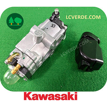 Carburatore Completo Motore Kawasaki TJ53E Decespugliatore ricambi LCVERDE.com 15004-0841 Originale