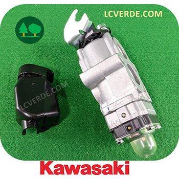 Carburatore Completo Motore Kawasaki TJ53E Decespugliatore ricambio LCVERDE.com 15004-0841 Originale