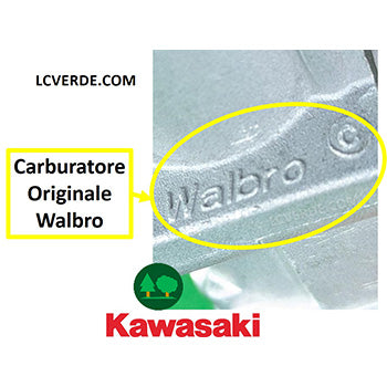 Carburatore Walbro WYA Completo Motore Kawasaki TJ53E Decespugliatore ricambio LCVERDE.com 15004-0841 spare part original