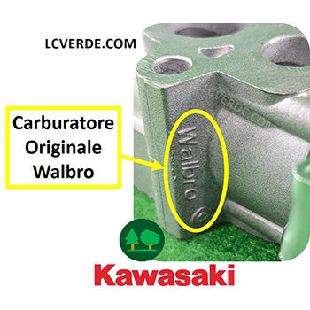 Carburatore Walbro WYA Completo Motore Kawasaki TJ53E Decespugliatore ricambi LCVERDE.com 15004-0841 spare part original