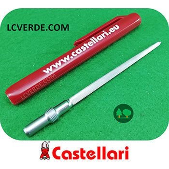 Acciaino Tascabile Affilatura Forbice Potatura Pota Castellari