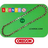 Catena Oregon Motosega 28 maglie 1/4" passo 1,1 spessore ricambio LCVERDE.com 24AP028