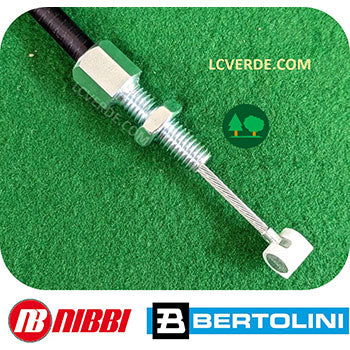 Cavo Filo Sbloccaggio Bloccaggio Ruote Freni Trincia Nibbi NTS100 NTS80 Bertolini BTS100 BTS80 ricambio LCVERDE.com 68270103R