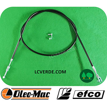 Cavo Filo Sbloccaggio Bloccaggio Ruote Freni Trincia OleoMac WB50  Efco DR50 ricambi LCVERDE.com 68250151R