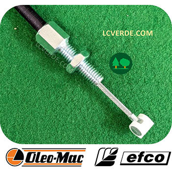 Cavo Filo Sbloccaggio Bloccaggio Ruote Freni Trincia OleoMac WB80 WB100 Efco DR80 DR100 ricambio LCVERDE.com 68270103R