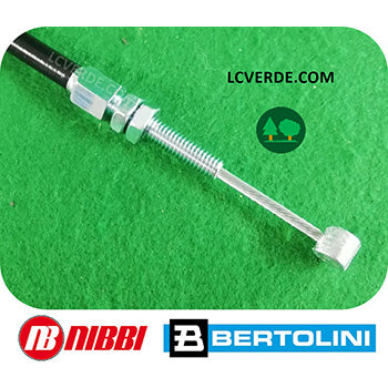 Cavo Filo Sbloccaggio Bloccaggio Ruote Freni Trinciaerba Semovente Nibbi NTS50 Bertolini BTS50 ricambi LCVERDE.com 68250151R