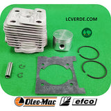 Cilindro Pistone Motore Decespugliatore OleoMac BCH50 BCH500 Efco DSH500 DSH5000 ricambi LCVERDE.com 61510103 spare part