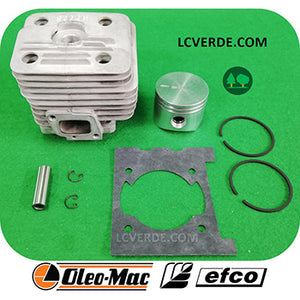 Kit Cilindro Pistone Motore Decespugliatore OleoMac BCH50 BCH500 Efco DSH500 DSH5000 ricambi LCVERDE.com 61510103