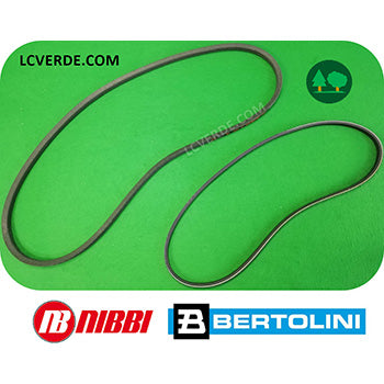 Cinghia Cinghie Innesto Rotore Coltelli Nibbi NTS65 NTS80 NTS100 Bertolini BTS65 BTS80 BTS100 ricambi LCVERDE.com 68240089 Trincia Trincisarmenti